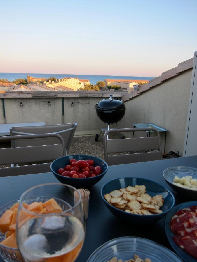 Duplex Terrasse Vue Mer Acces Plage Et Piscine... Frontignan Exterior foto